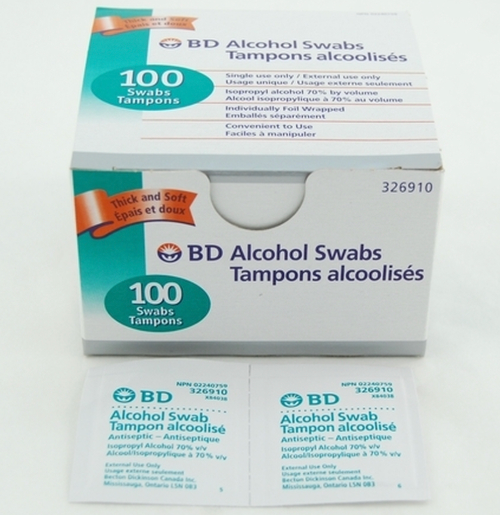 Alcohol swabs